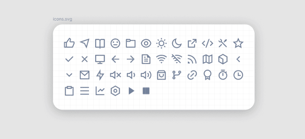 Lazy load SVG icons with 'use' in React.js